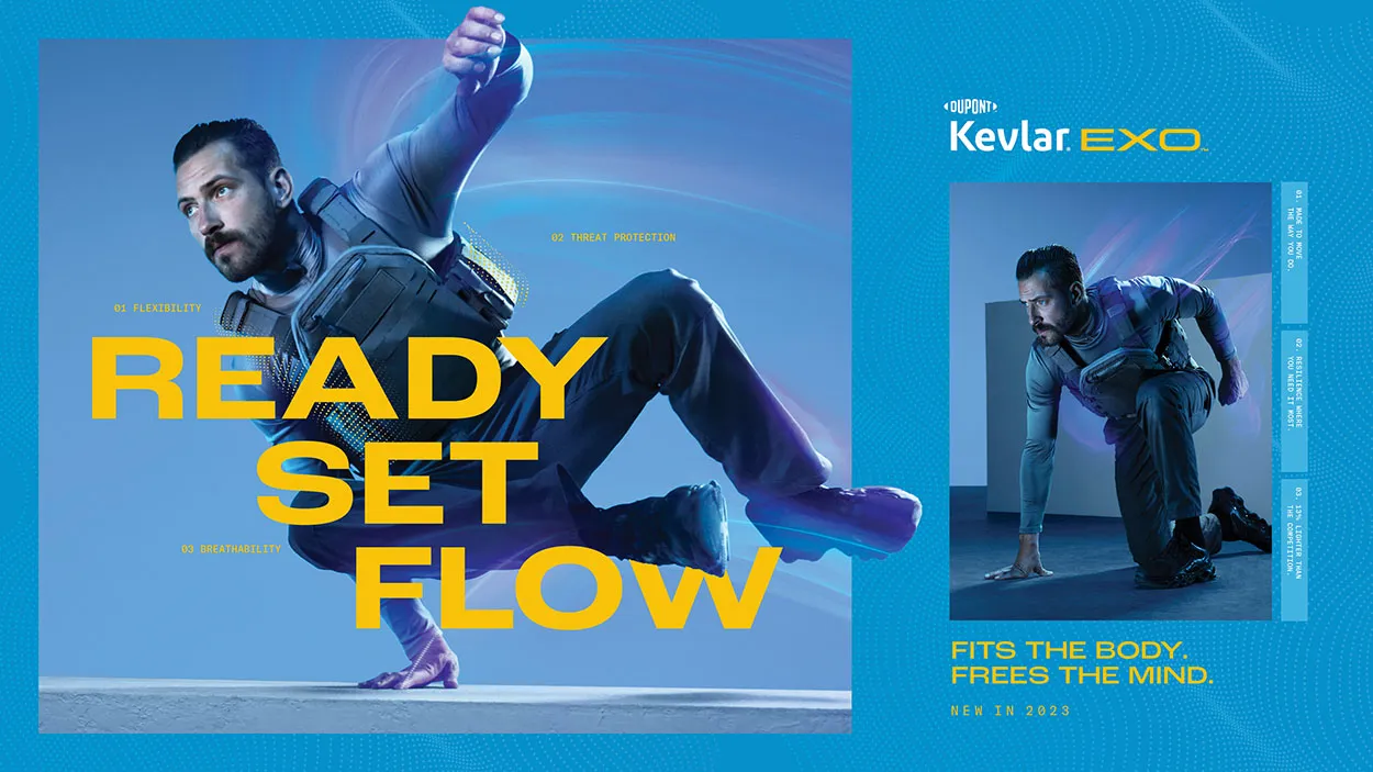 Kevlar Exo Ready Set Flow Layout